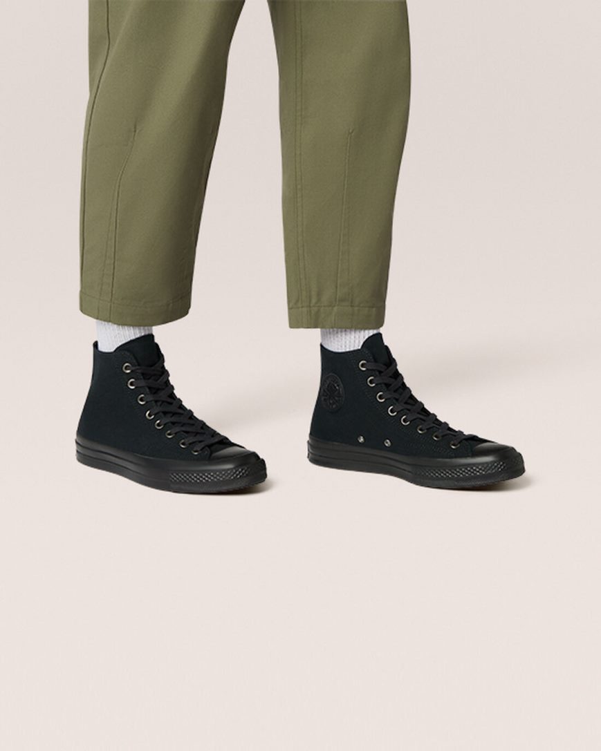 Women's Converse Chuck 70 Vintage Canvas High Top Shoes Black | AU 864C0N